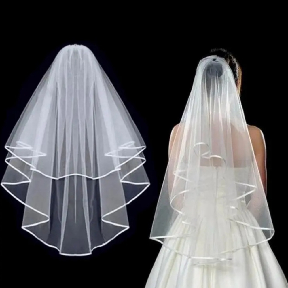 Double-layer Wedding Veil